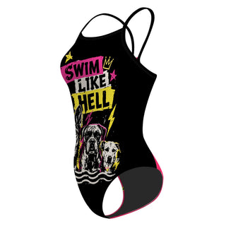 English Channel Crossing 27 - Skinny Strap Swimsuit