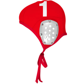 Bell Gardens White EarPiece- Water Polo Cap
