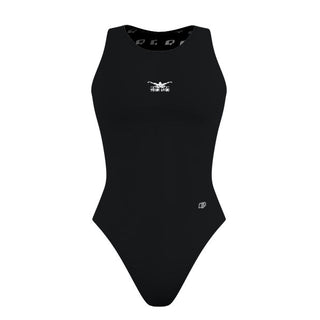 Chest Logo - Solid Women's Waterpolo Swimsuit Classic Cut