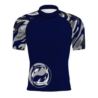 Douglas Dolfins - Men's Surf UPF50+ Short Sleeve Rash Guard