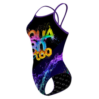 AQ82FemaleV2 - Skinny Strap Swimsuit