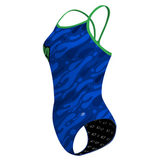 Hudson Valley Dolphins - Skinny Strap Swimsuit