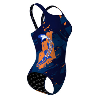 Prince George Barracudas - Classic Strap Swimsuit