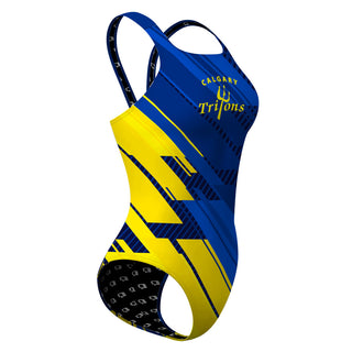 Calgary Tritons - Classic Strap Swimsuit