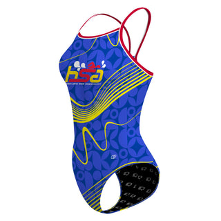 Heartland Swim Association - Skinny Strap Swimsuit