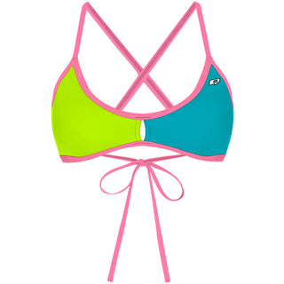 3&1 Polo Practice Top 2 -   Demi Tieback Bikini Top