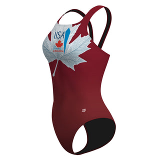 IISA Women's Thick Strap Suit - Classic Strap Swimsuit