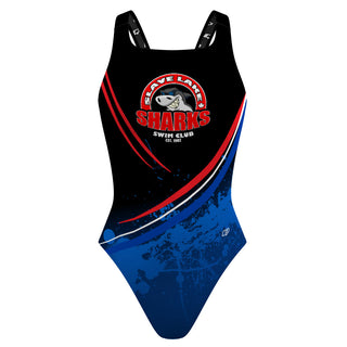 Slave Lake Sharks - Classic Strap Swimsuit