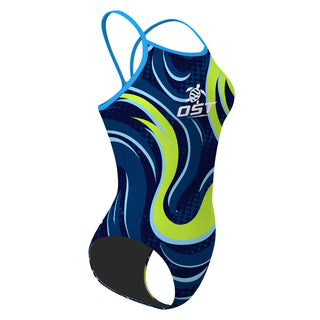Owosso Sea Turtles - Skinny Strap Swimsuit