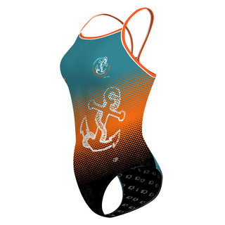 Cornwall Underwater Hockey Club FV - Skinny Strap Swimsuit