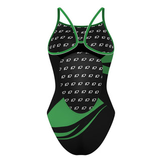 Big leaves - Skinny Strap Swimsuit