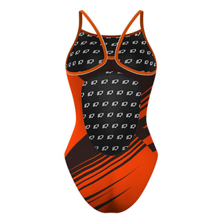 Dawn Rays - Skinny Strap Swimsuit