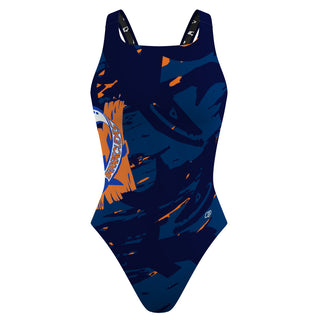 Prince George Barracudas - Classic Strap Swimsuit