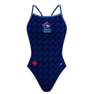 Calgary Aquamums - Skinny Strap Swimsuit