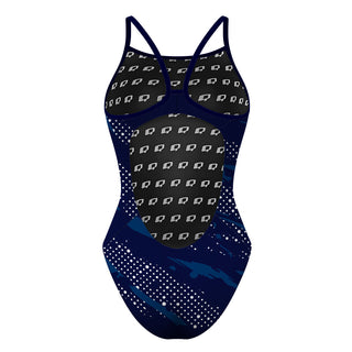 Dolphins & Rainbows - Skinny Strap Swimsuit