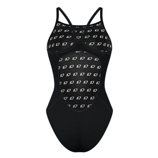 Knights Robinson HS - Solid Skinny Strap Swimsuit