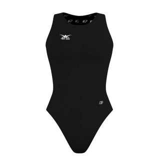 Right Logo - Solid Women's Waterpolo Swimsuit Classic Cut