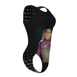 Beach Cover - Women's Waterpolo Swimsuit Cheeky Cut