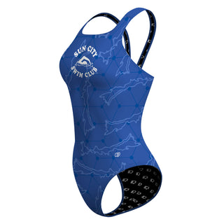 Sun City Swim Club - Classic Strap Swimsuit
