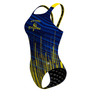 Calgary Tritons - Classic Strap Swimsuit