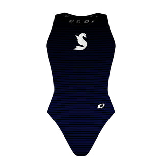 Harlingen CISD navy - Women's Waterpolo Swimsuit Classic Cut