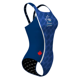 Calgary Aquamums - Classic Strap Swimsuit