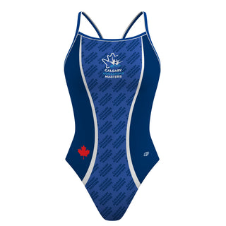 Calgary Aquamums - Skinny Strap Swimsuit