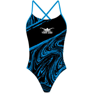 Tide (2 colors) - "X" Back Swimsuit