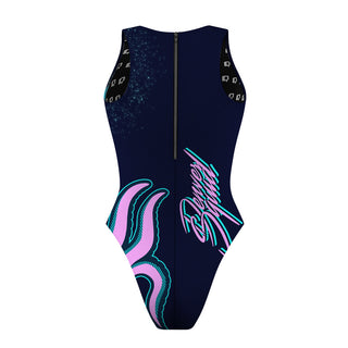 Sponsored Miami Vice - Women's Waterpolo Swimsuit Cheeky Cut