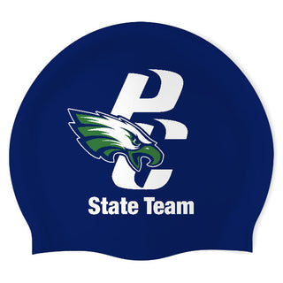 Pine Creek HS 26 (NBL/02) - Wrinkle-Free Silicone Swimming Cap