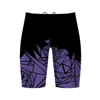 Broken Purple - Jammer Swimsuit