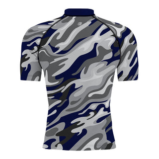 Douglas Dolphins - Men's Surf UPF50+ Short Sleeve Rash Guard