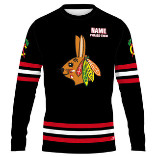 Cottontails 2026 - NAME/PHRASE - Men's Performance Shirt Long Sleeve