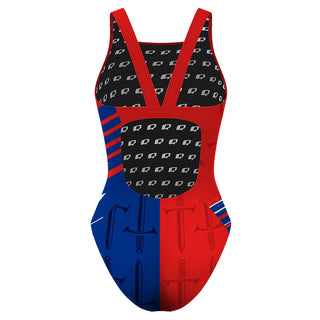Fountain-Fort Carson Trojans - Classic Strap Swimsuit