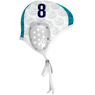 Gold Coast - Ear guard White- Field Players Water Polo Cap