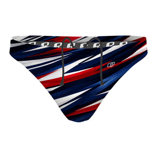 US Stripes - Waterpolo Brief Swimsuit