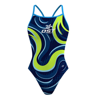 Owosso Sea Turtles - Skinny Strap Swimsuit