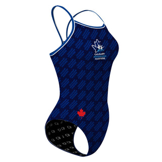 Calgary Aquamums - Skinny Strap Swimsuit