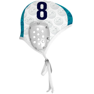 Gold Coast Field Players White - Water Polo Cap