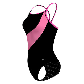 Wavy line - Skinny Strap Swimsuit