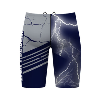 Altus HS - navy & dark gray  - Jammer Swimsuit