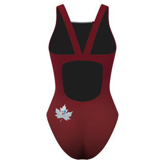 IISA Women's Thick Strap Suit - Classic Strap Swimsuit