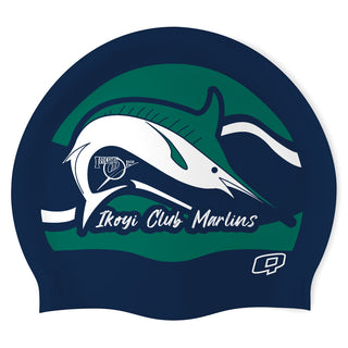 Ikoyi Club Marlins (NBL/02) - Classic Silicone Swimming Cap