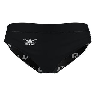 Right Logo - Solid Classic Sports  Bikini Bottom