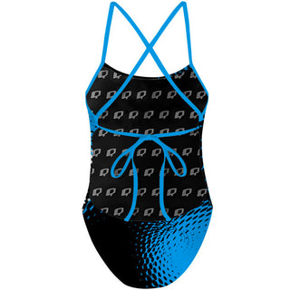 Swirl (3 colors) - Tieback One Piece Swimsuit