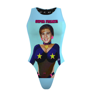 Angi Cosplay - Women's Waterpolo Swimsuit Cheeky Cut