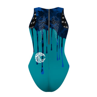 Auburne Riverside HS Ravens - Women's Waterpolo Swimsuit Classic Cut