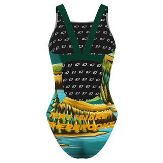 Vert Huard W2 - Classic Strap Swimsuit