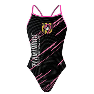 Baltimore Flamingos Rugby - Skinny Strap Swimsuit