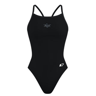 Knights Robinson HS - Solid Skinny Strap Swimsuit